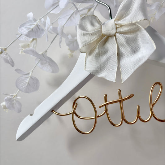 Flower Girl Hanger | Child’s Personalised Hanger