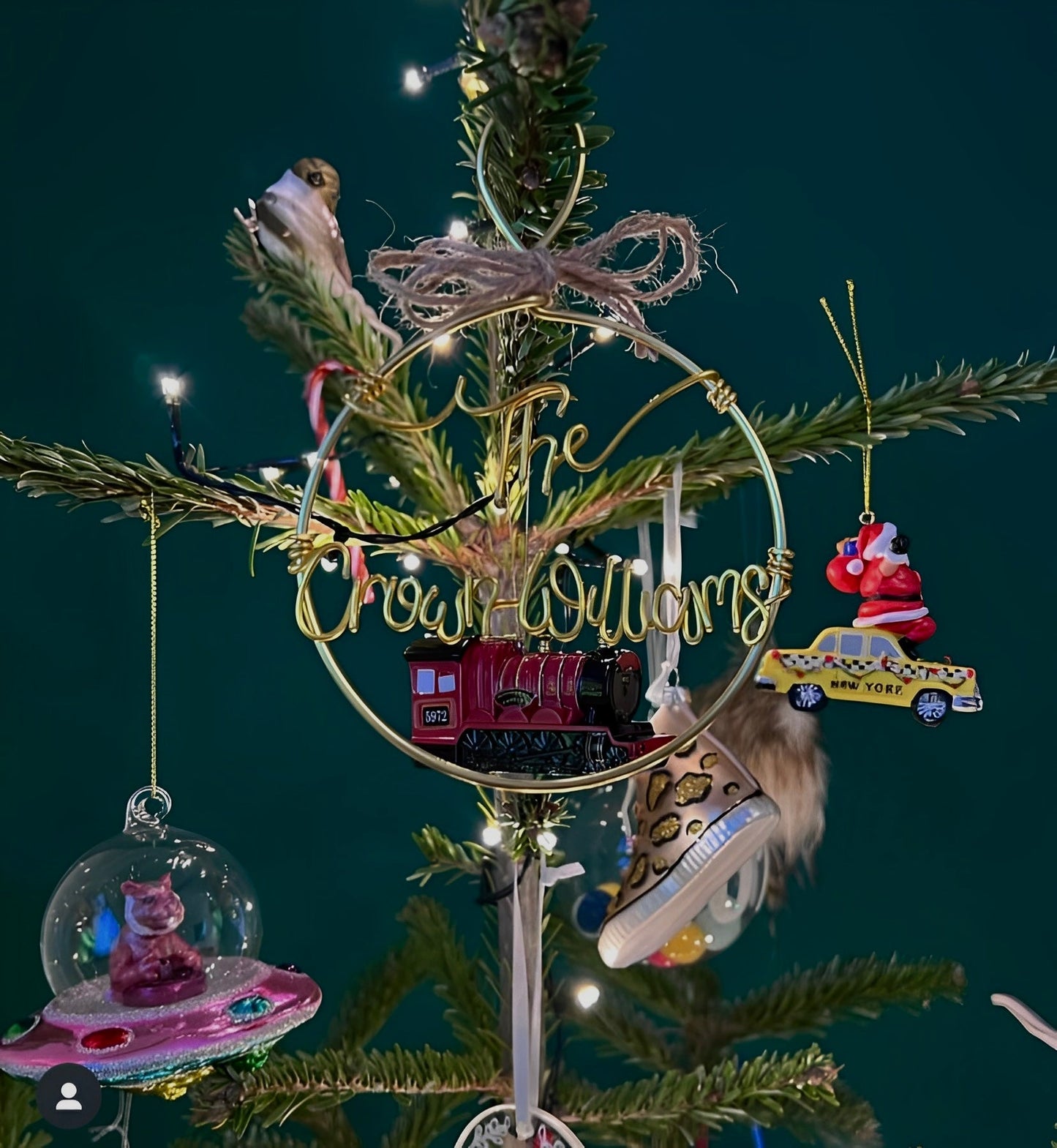 Personalised bauble The Wire Boutique