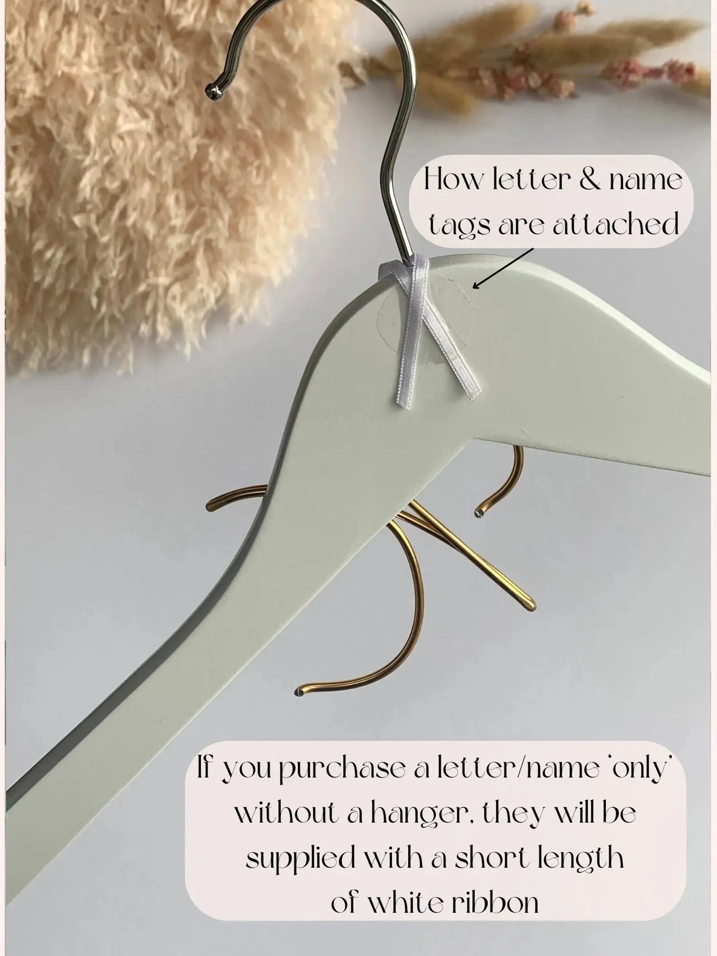 how wire hanger charms attach to hangers