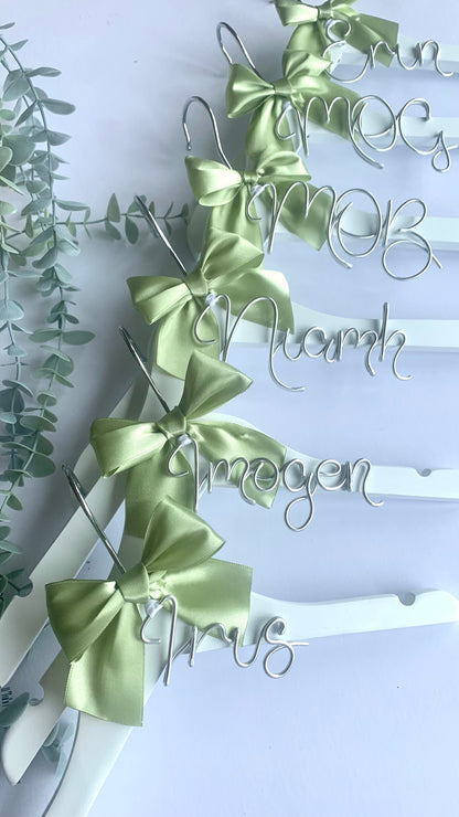 Personalised hanger charms The Wire Boutique
