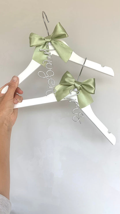 Personalised hanger charms The Wire Boutique