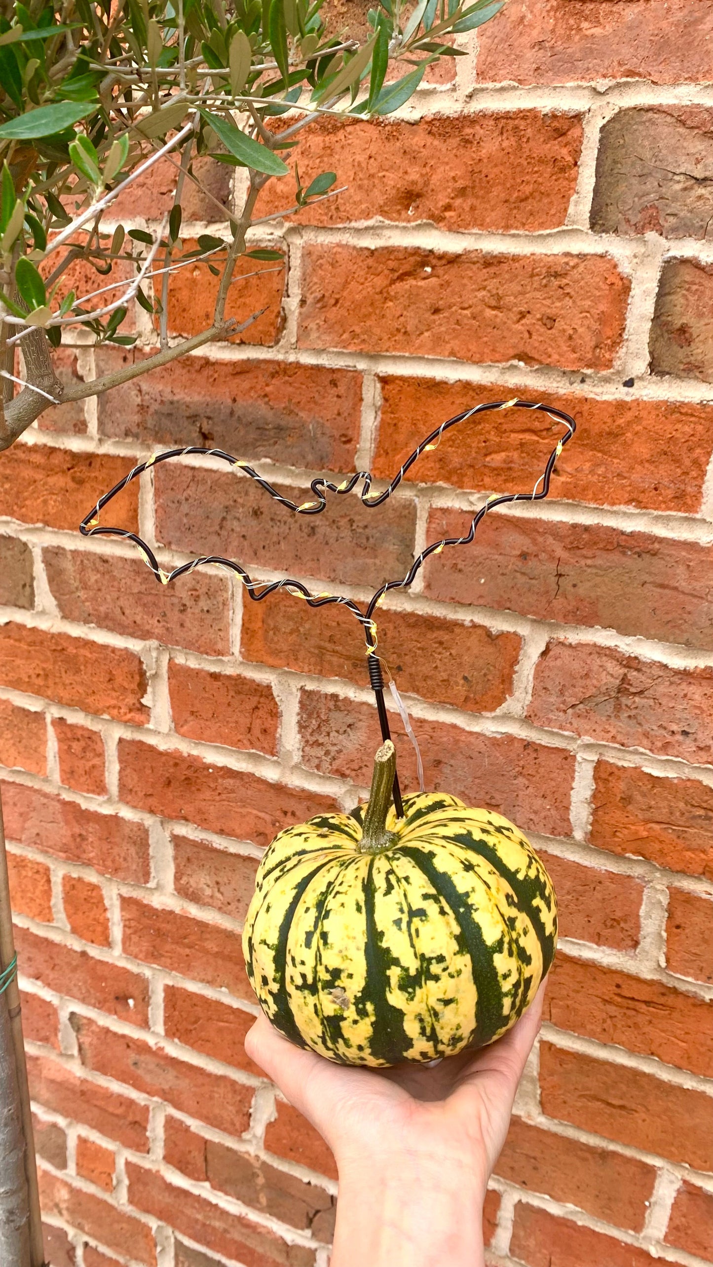 Wire Pumpkin Topper Decorations: Bat, Ghost, Pumpkin Halloween Decor The Wire Boutique