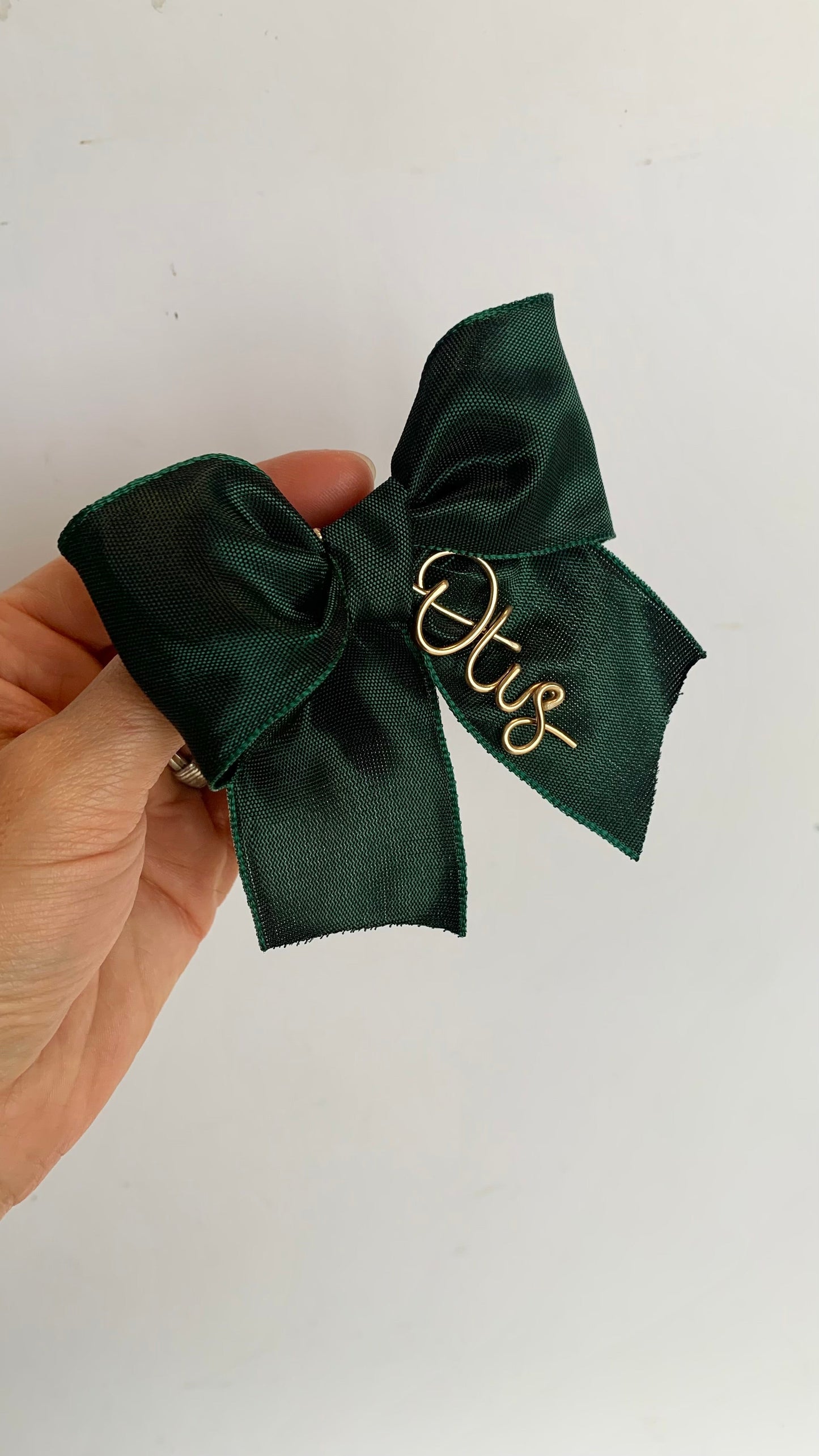 Personalised Bow Gift Tag for Money Envelopes & Gift Cards The Wire Boutique