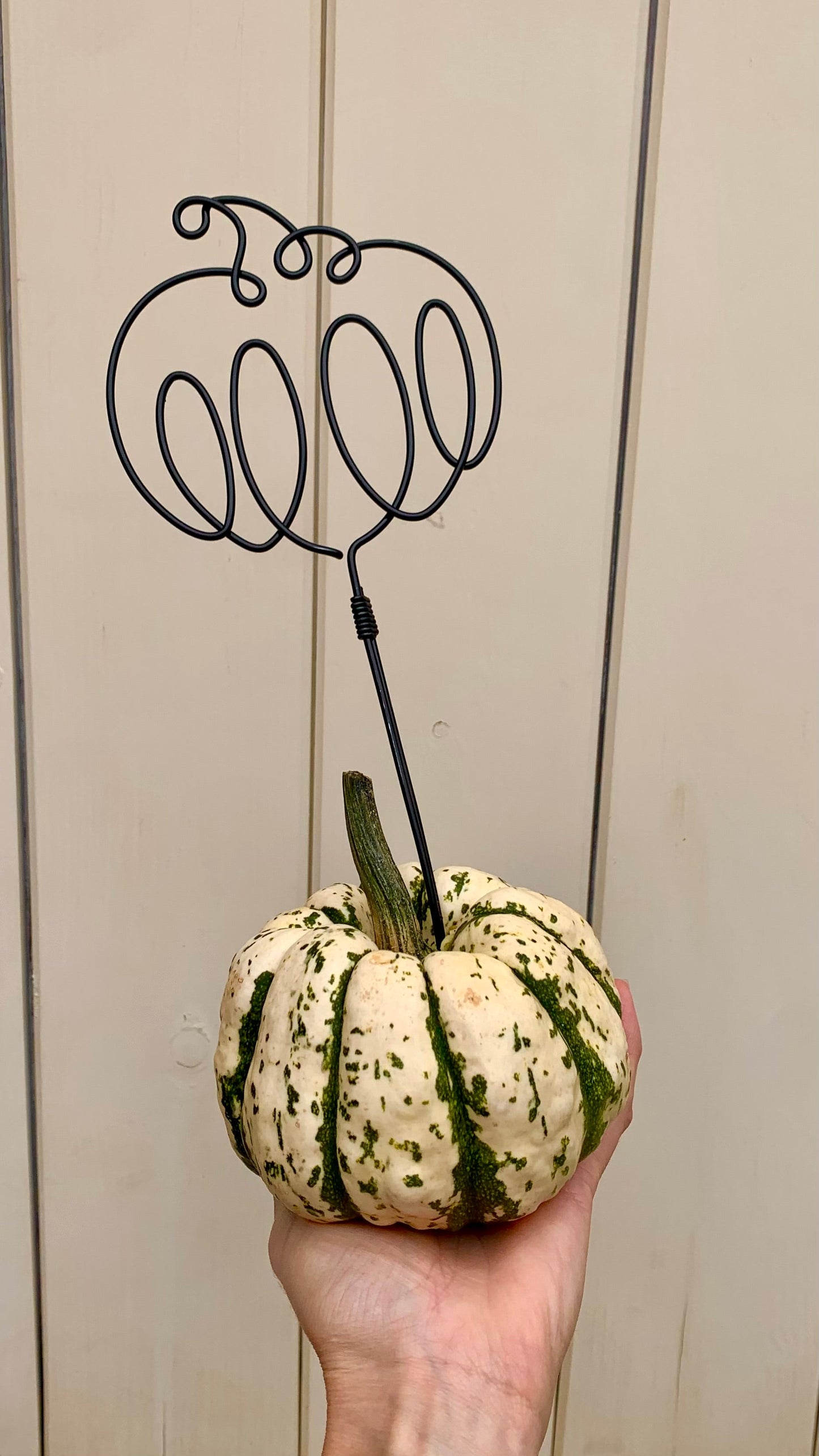 Wire Pumpkin Topper Decorations: Bat, Ghost, Pumpkin Halloween Decor The Wire Boutique