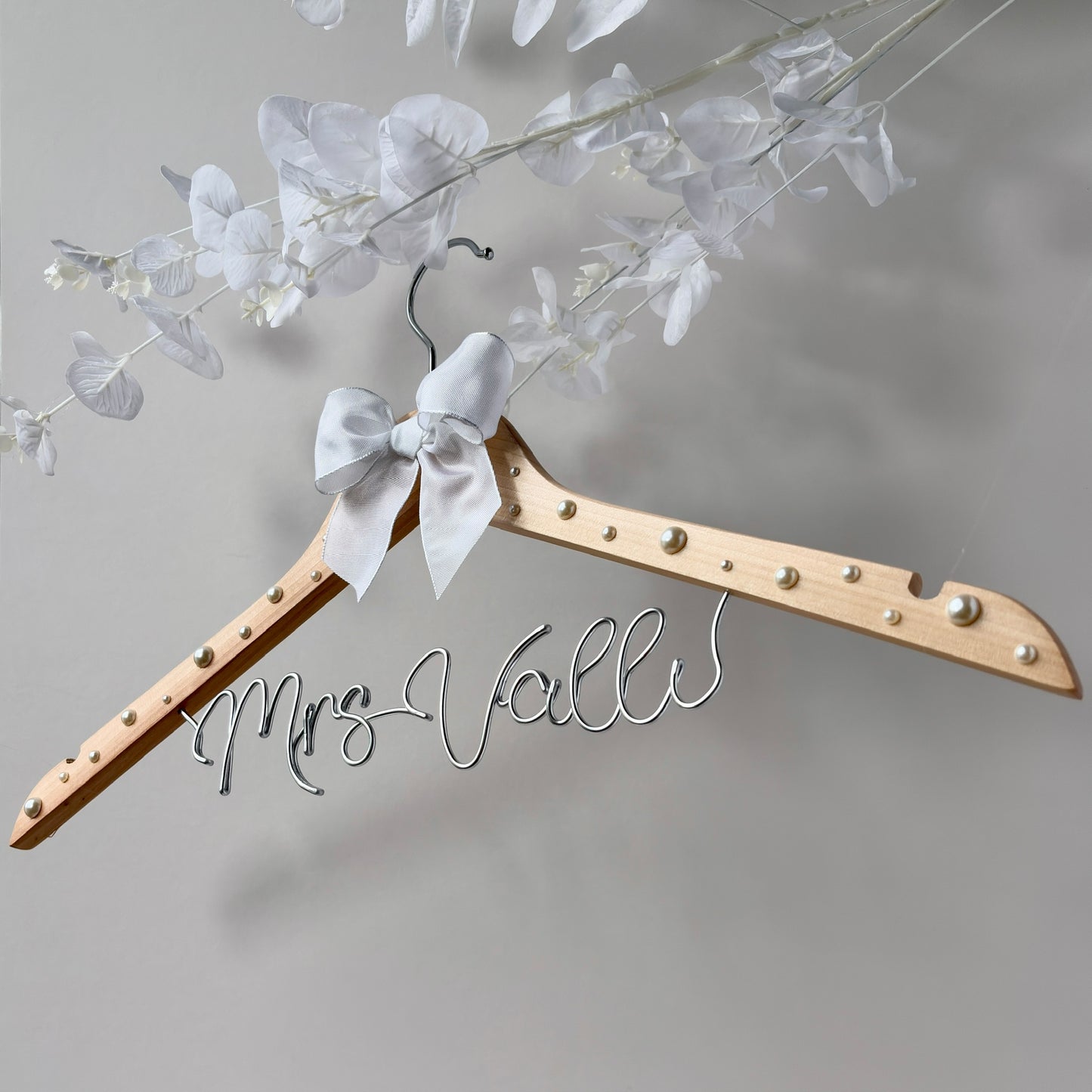 Pearl Bridal Hanger | Bespoke Wedding Hanger