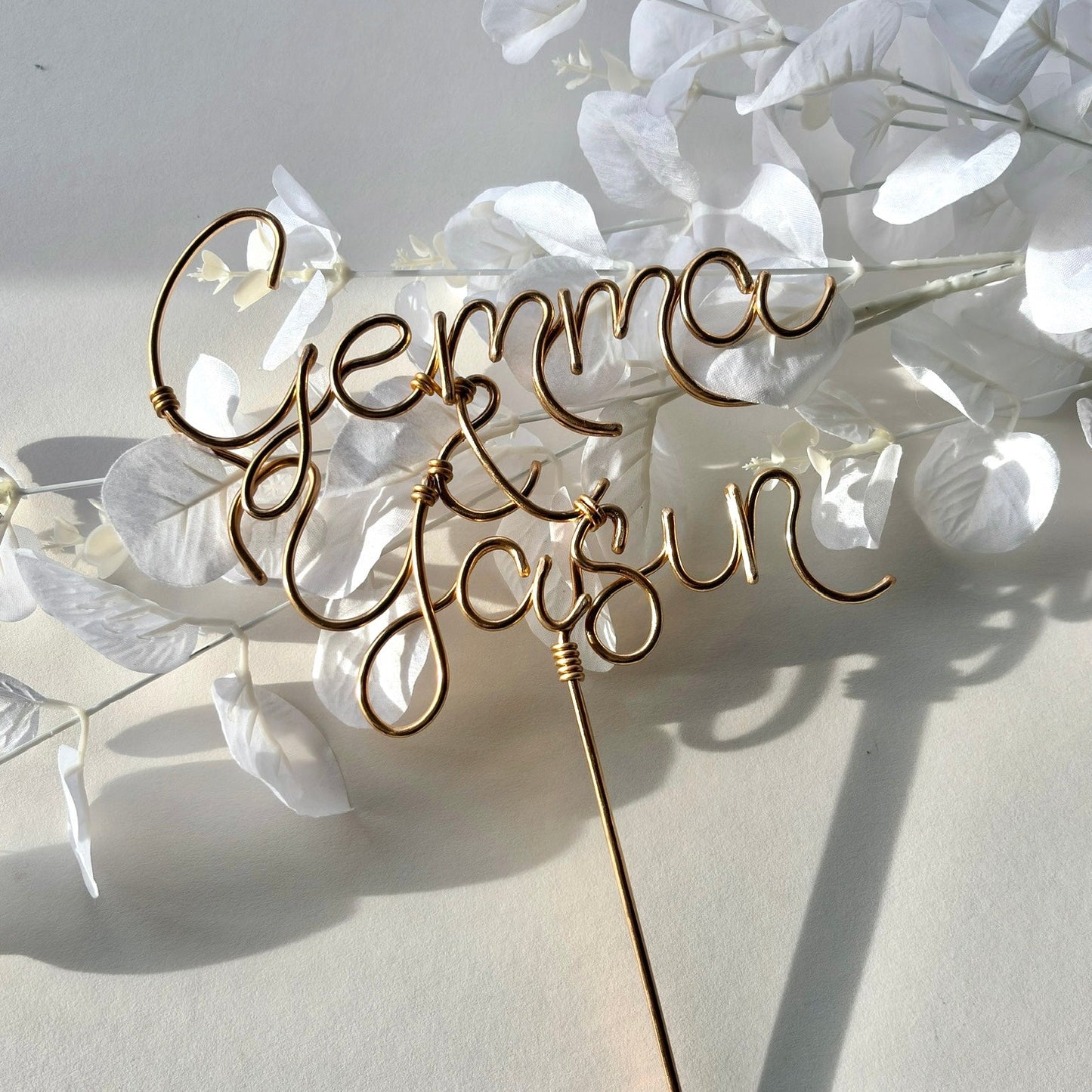 Personalised Couple Wedding Cake Topper