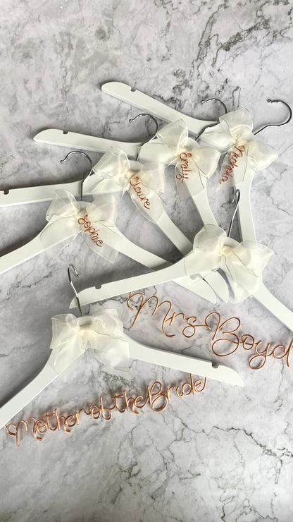 Personalised bow charm The Wire Boutique