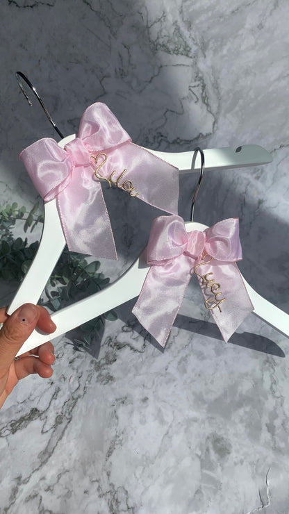 Personalised bow charm The Wire Boutique