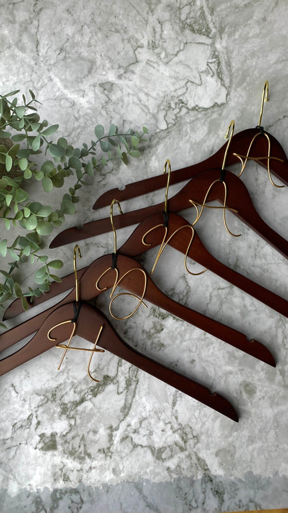 Personalised hanger charms The Wire Boutique