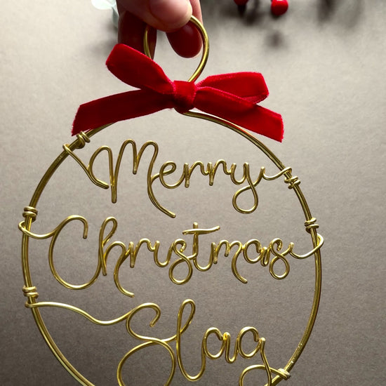  merry christmas slag funny rude christmas bauble secret santa gif