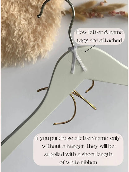 how wire hanger charms attach to hangers